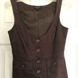 Bebe button down vest